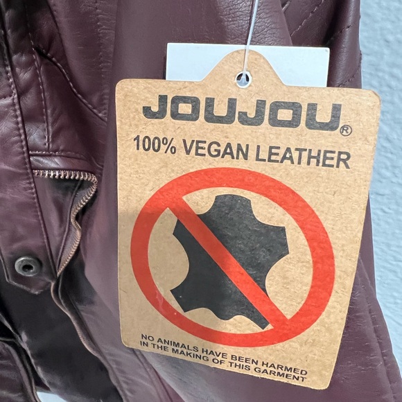 Jou Jou Faux Leather Jacket - Picture 3 of 9